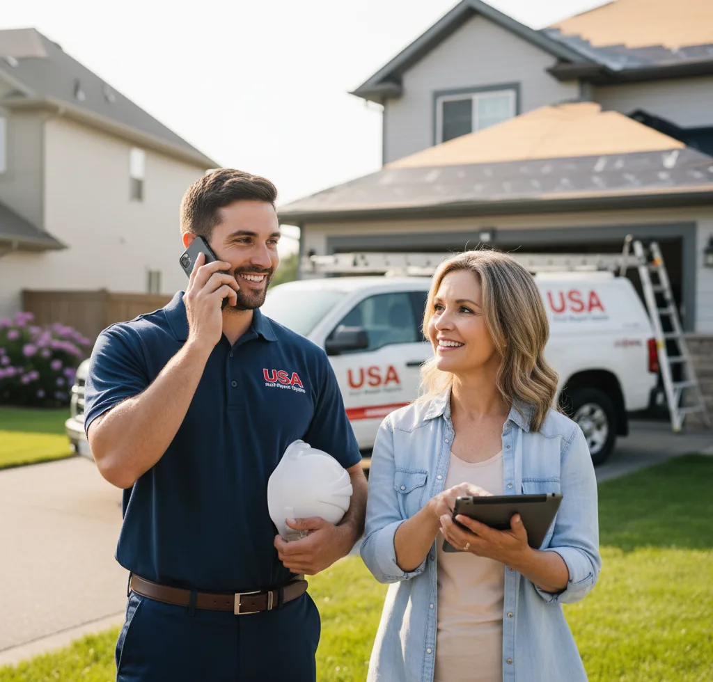 USA Roof Repair Experts customer support in Jonesboro